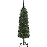 vidaXL Umestno božično drevo Zelena 150 cm PVC in Jeklo in Plastika | Shoptok.si