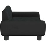  Dječja fotelja crna 70 x 45 x 33 cm baršunasta | shoptok.hr