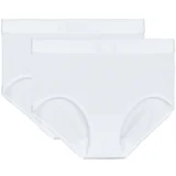 Hlačke Double Comfort T Maxi PACK DE 2 Bela
