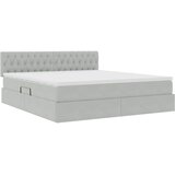  s od storage Svijetlo siva 180 x 200 cm Baršun | shoptok.hr