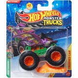 Mattel Hot Wheels Monster Trucks: Battitude vijoličen monster avtomobilček 1/64 - Cene