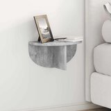 Polica na zidu Zidne 2 pcs Betonski sivi 38 x 19 x 19 cm | shoptok.hr