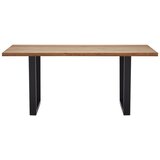 Bessagi Home jedilna miza juno, hrast, kovina | Shoptok.si