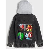 Sinsay Traper jakna s kapuljačom od trenirke i printom na leđima Marvel | shoptok.hr