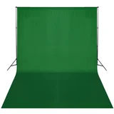 pozadinski sustav s potporom 500 x 300 cm zeleni