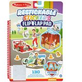 Melissa &amp;amp, Doug Zvezek s ponovno uporabljivimi nalepkami Melissa &amp, Doug: Tačke na patrulji Klasična misija | Shoptok.si