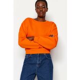 Trendyol Sweatshirt - Orange - Regular fit Cene