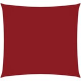  Jedro protiv sunca od tkanine Oxford četvrtasto 6 x 6 m crveno | shoptok.hr