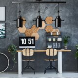 Toolight reflektorska pomična spot stropna svjetiljka trostruka crna E27 APP487-3C | shoptok.hr