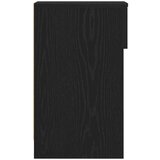 vidaXL Nočne omarice s predalom 2 kosa črna hrast 20x36x60 cm | Shoptok.si