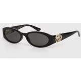 Gucci Sončna očala ženska, črna barva, GG1660S