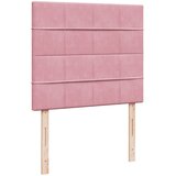  Krevet s oprugama i madracem ružičasti 120 x 190 cm baršunasti | shoptok.hr