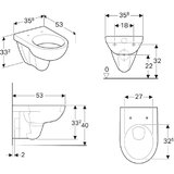 Geberit WC ŠOLJA SELNOVA KONZOLNA 500.260.01.7 GEBERIT | ePonuda.com