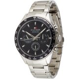 Tommy Hilfiger Analogni sat plava / crvena / crna / srebro / prljavo bijela | shoptok.hr
