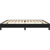  Posteljni okvir črn 200x200 cm blago, (20684997) | Shoptok.si