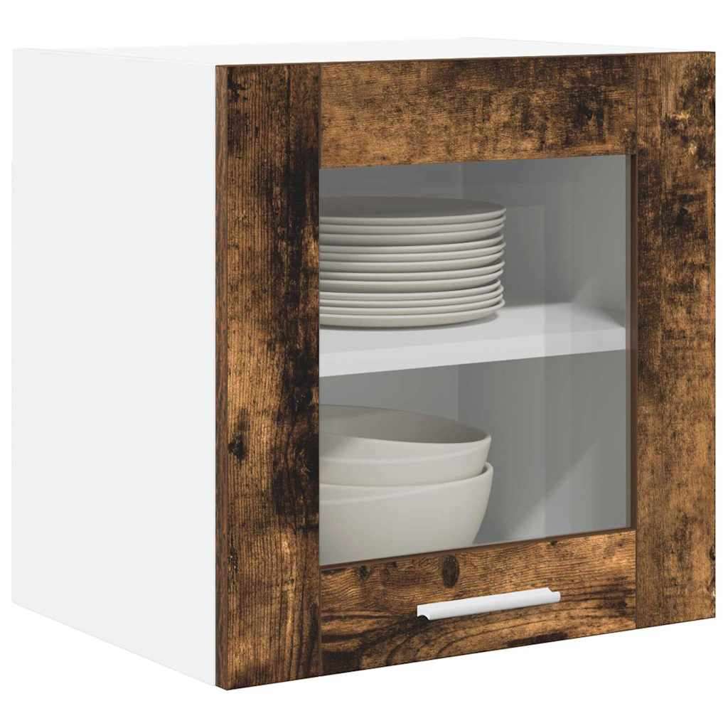 Viseći ormarić Zidne Riga 2 pcs Dimljeni hrast 40 x 31 x 40 cm | shoptok.hr