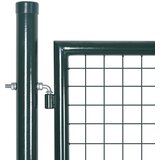  Dvokrilna ogradna vrata 300x150 cm Čelik s praškastim premazom | shoptok.hr