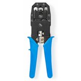 Nedis CCGB89510BU klesta za krimpovanje CAT5, CAT5e, CAT6, CAT6a, RJ10, RJ11, RJ45, secenje + skidanje | ePonuda.com