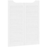  Vrata na rasklapanje Bijela 100 x 40 cm Masivna borovina - Bijela 100 x 80 cm 1 | shoptok.hr