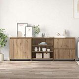  Komode 3 pcs hrast artisan 70 x 41 x 75 cm Konstruirano drvo | shoptok.hr