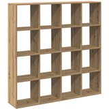Ormarić z knjige boja hrasta 137,5x29x137,5cm konstruirano drvo | Eponuda.com
