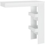  Zidni barski stol bijeli 102 x 45 x 103,5 cm konstruirano drvo | shoptok.hr