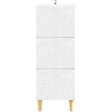  Ormar s ladicama 33 x 34,5 x 90 cm Konstruirano drvo Bijela | shoptok.hr