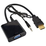 Linkom adapter-konvertor hdmi na vga (m/ž) + audio Cene