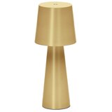 Kave Home LED zatemnitvena namizna svetilka v zlati barvi s kovinskim senčilom (višina 25 cm) Arenys – Cene