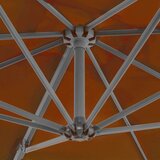  Konzolni suncobran s aluminijskom šipkom 250 x 250 cm terakota | shoptok.hr