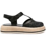 Sergio Moretti Espadrile - Črna Cene
