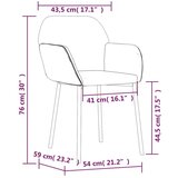  Jedilni stoli 2 kosa črno blago in umetno usnje, (21073651) | Shoptok.si