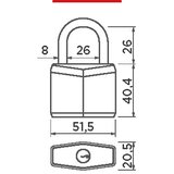  LOKOT FO STL3 54/41/9 PLAVI | shoptok.hr