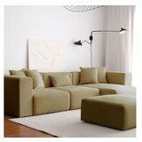 Atelier Del Sofa ugaona sofa Yolo Khaki (383EVN1260) Cene