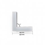 Bb Link led svetiljka LT-T-020-B L(90°) 12W 4000K crna | Eponuda.com