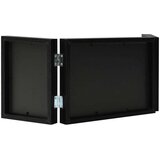 vidaXL Trodijelni okvir za fotografije crni 22 x 15 cm + 2x (10x15 cm) | shoptok.hr