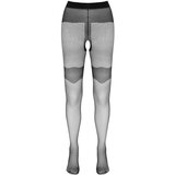 Cottelli otvorene čarape ekskluzivnog uzorka (crne) - 3 | shoptok.hr