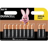 Duracell AA PAK10 CK, Basic nova 1.5V LR6 MN1500, ALKALNE baterije duralock | ePonuda.com