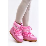 Boto Women's lace-up snow boots in pink Soia | ePonuda.com