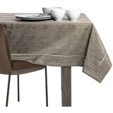 AmeliaHome stolnjak Vesta s man&amp;scaron;etom i obrubom 140x280 cm, cappuccino Slike