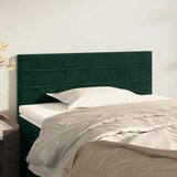  Uzglavlje tamnozeleni 90x5x78/88 cm baršunasti | shoptok.hr