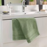 Douceur d intérieur Kaki zeleni pamučni ručnik od frotira 50x90 cm Tendresse – | shoptok.hr