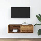 vidaXL TV omarica starinski les 80x31x25,5 cm inženirski les | Shoptok.si