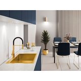 LAVEO Inox sudoper Marmara sa sifonom, zlatni, 51x59 cm | shoptok.hr