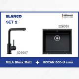 Deante BLANCO SET(ROTAN 500-U crna + MILA Black Matt) Cene