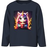 name it majica DR 13238407 NMFVOTEA LS NREG TOP Ž plava 104 Cijene
