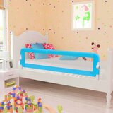 vidaXL Posteljno varovalo za otroke modro 120x42 cm poliester, (21231683) Cene