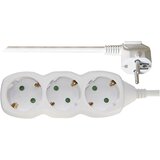 Emos podaljšek 3 šuko vtičnice 3M H05VV-F 3G1.5 pvc beli | Shoptok.si