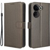 INORCO Za Tecno Camon 20 Pro 4G CK7n/20 4G CK6 PU usnjena torbica z diamantno teksturo, torbica za denarnico TPU, notranja lupina, ovitek za telefon, (22037112) Cene