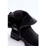 Boto Classic Suede Fleece Boots Black Vergilia | shoptok.hr
